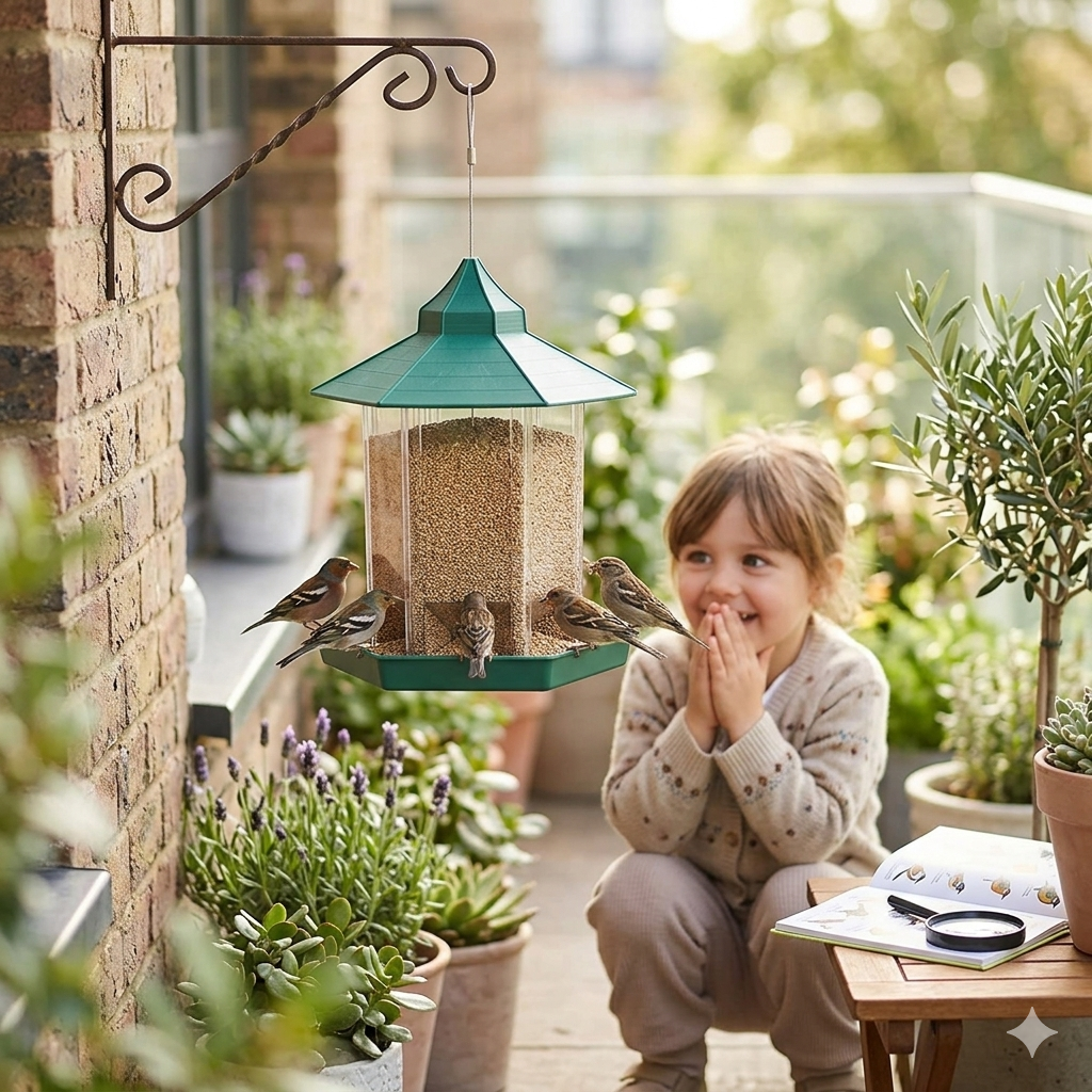 Attract Birds to Your Balcony: Feeder Placement and Best Grains