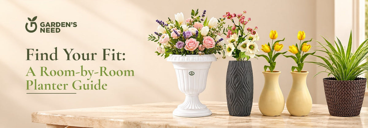 Which Planter Is Right for Your Space? Room-by-Room Guide