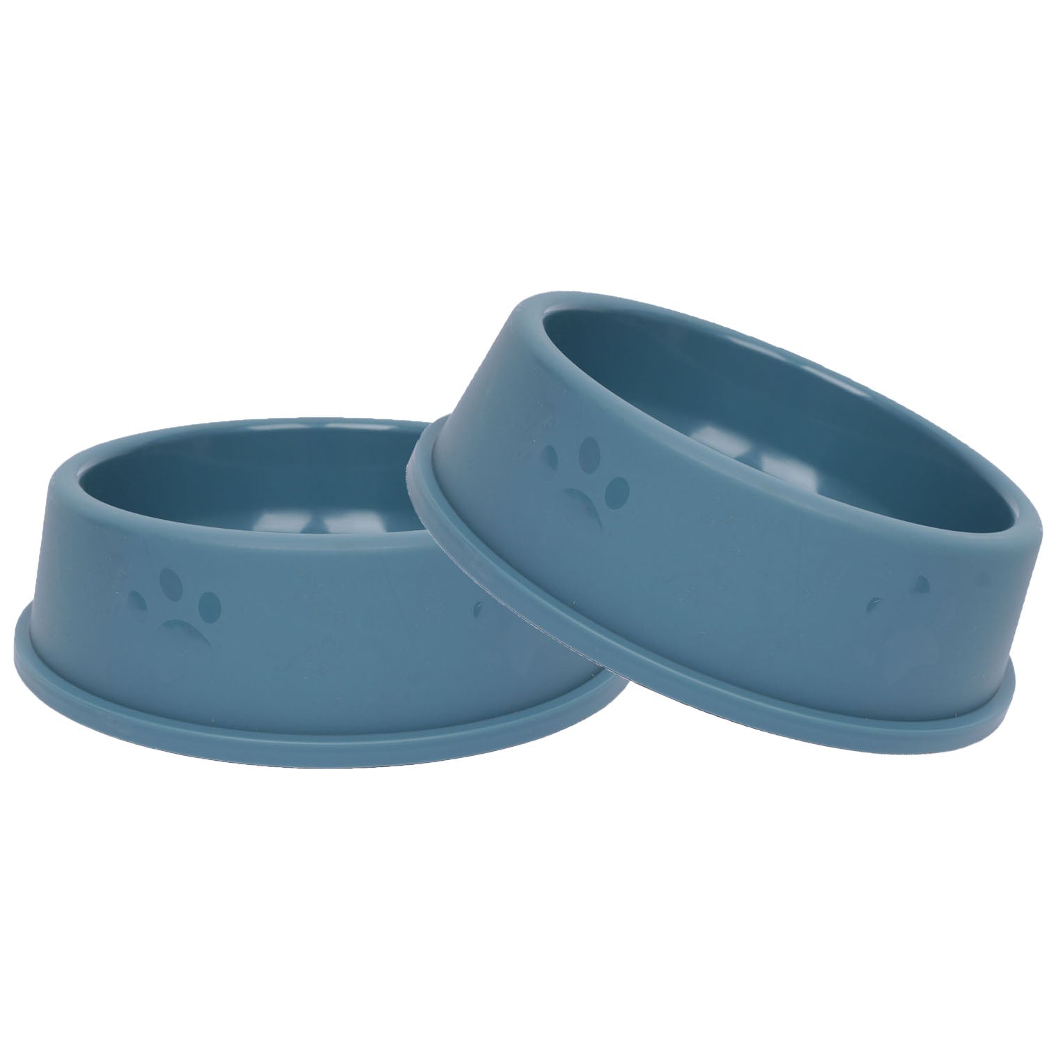 Elevated Dog & Cat Bowl, 7.5 Inch Raised Pet Bowl Set 2
