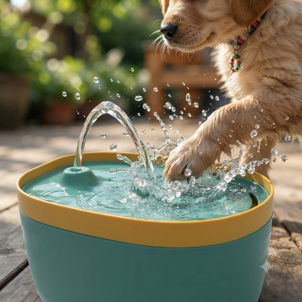 Automatic Pet Water Fountain for Cats & Small Dogs Bowl Fresh & Safe Drinking Water