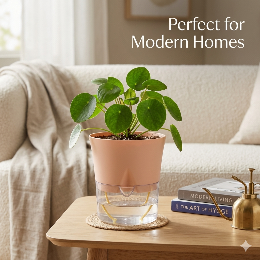 Austin 5-Inch Round Ceramic Pot Set (Set of 2)
