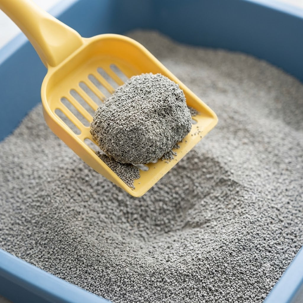 Premium Plastic Cat Litter Scoop with Deep Shovel & Fine Sifting Slots