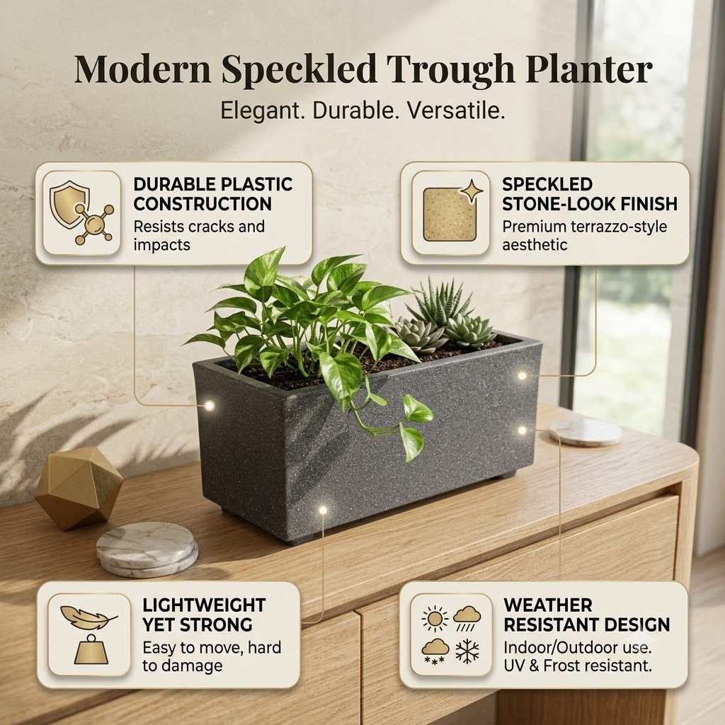 The Ultimate Blend of Modern Design and Raw Nature: Jaguar France 30" Planters