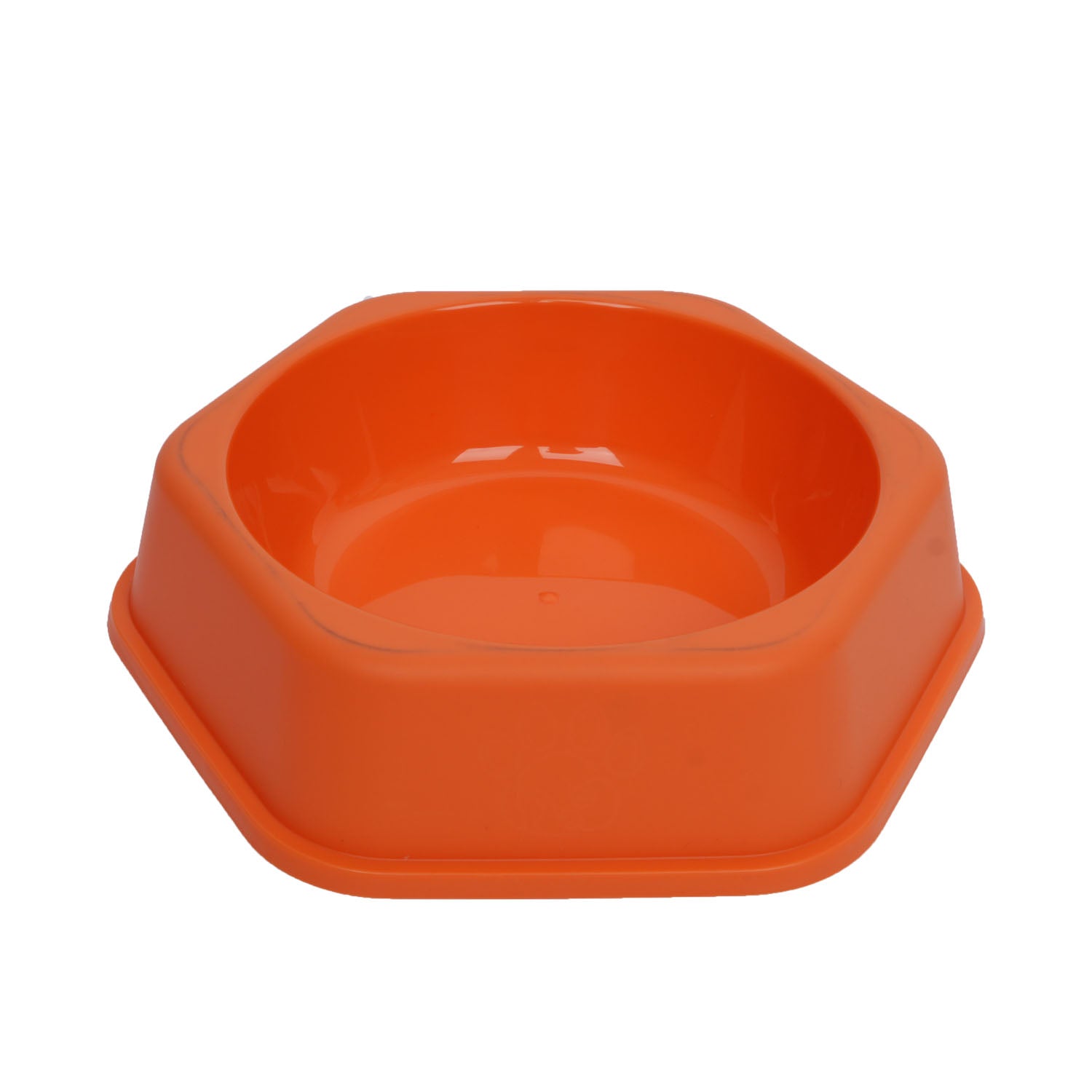 9-Inch Anti-Slip Octagonal Cat & Dog Bowl – Teal Blue