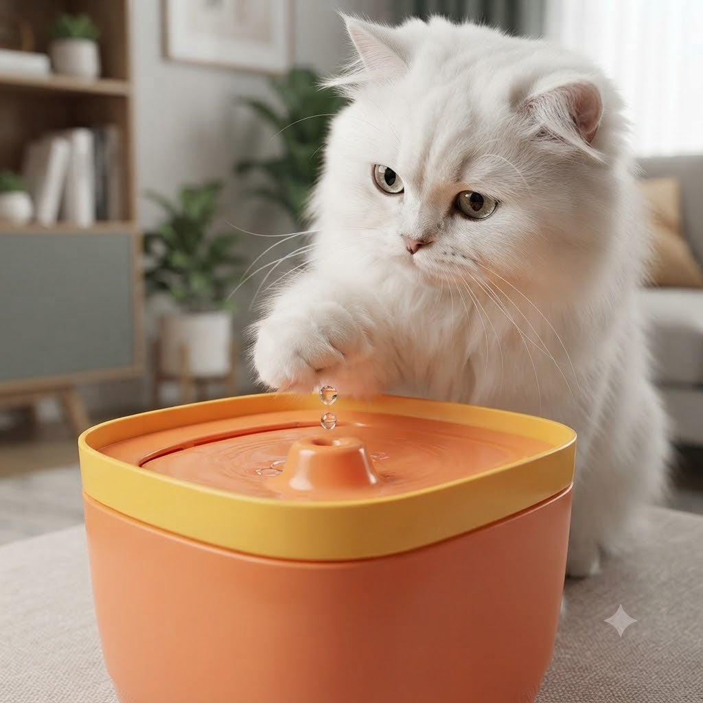 Automatic Pet Water Fountain for Cats & Small Dogs Bowl Fresh & Safe Drinking Water