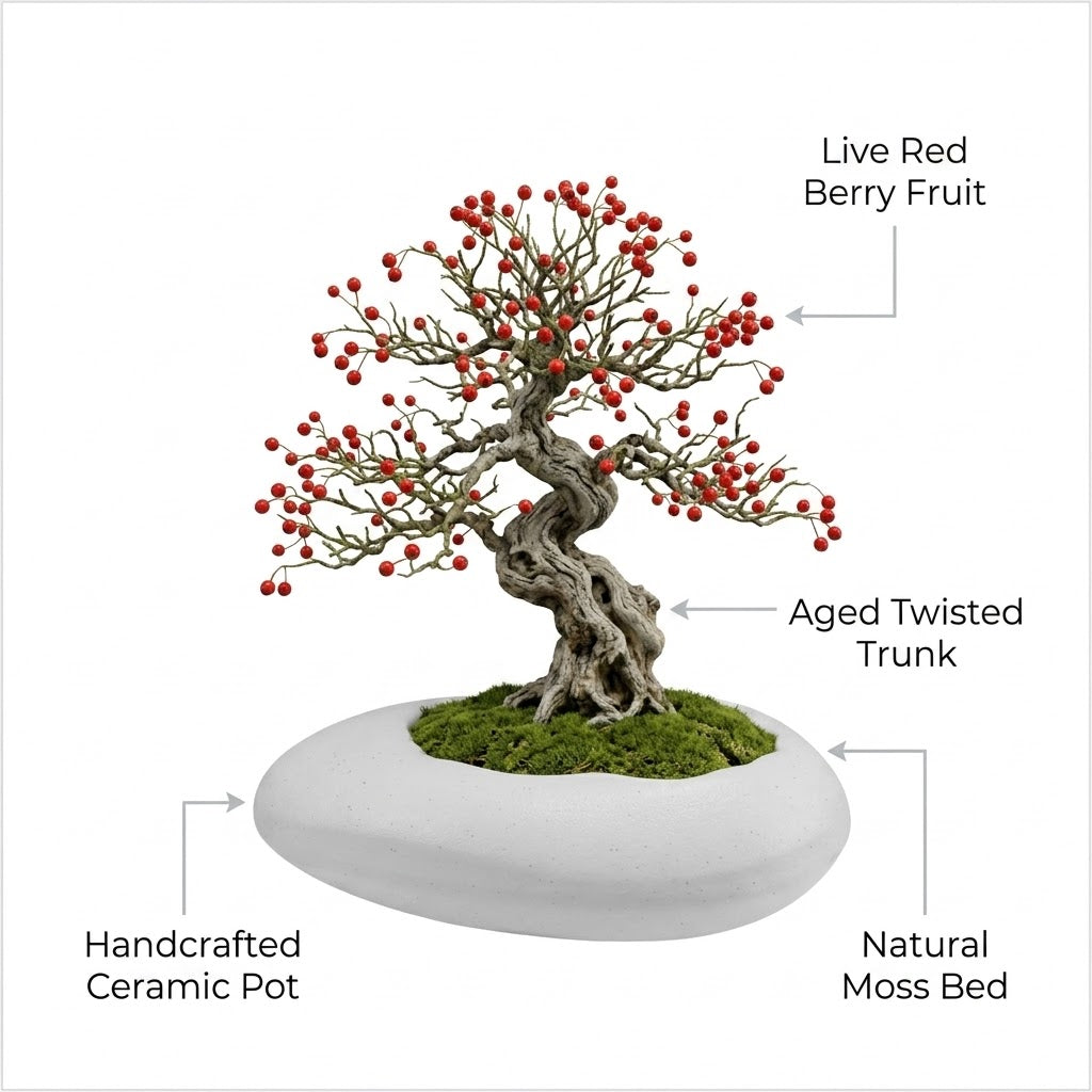 12 Inch Pabble Stone Planter  UV Resistant, Lightweight White Pot (Indoor/Outdoor)