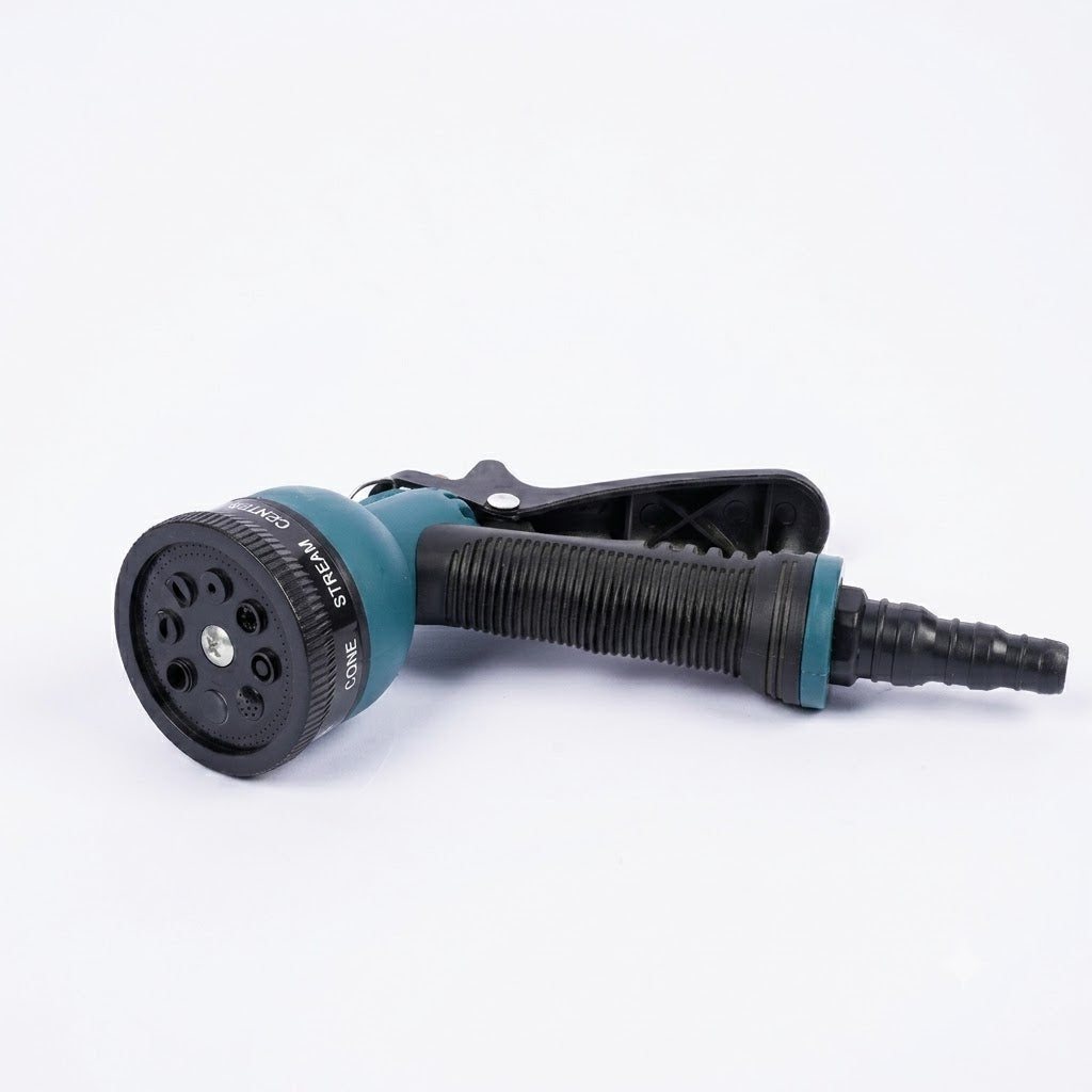 8-Pattern Garden Hose Spray Nozzle Gun – Heavy-Duty Water Sprayer