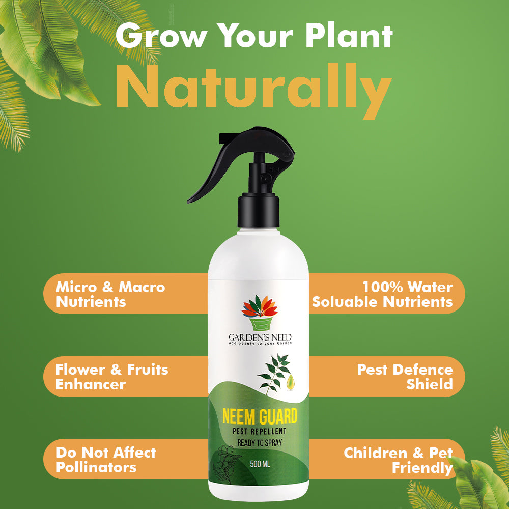 GardensNeed Neem Guard Plant Protector Spray – Ready to Use, 500ml