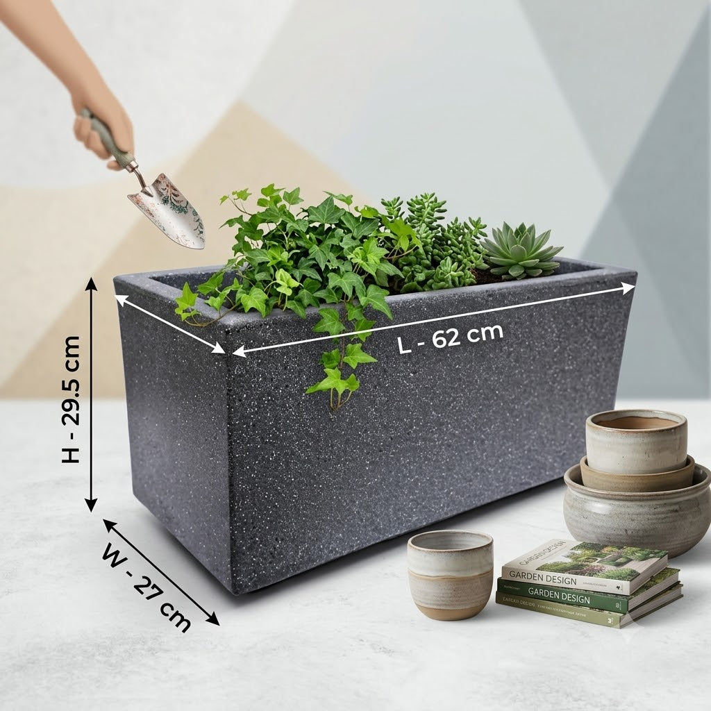 The Ultimate Blend of Modern Design and Raw Nature: Jaguar France 30" Planters