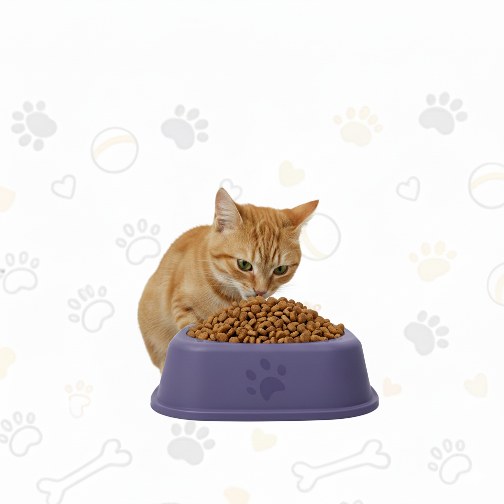 Square Pet Bowl Set – 7 Inch, Pack of 2