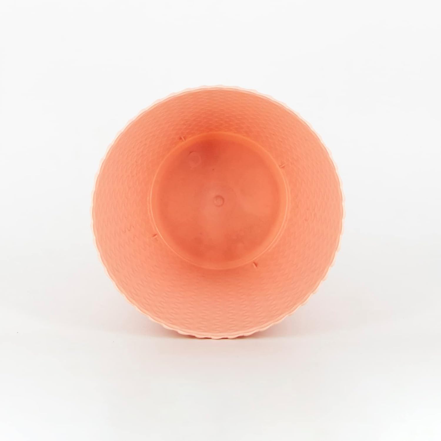 7 Inch Poppy Round Flower Pots  Set of 2