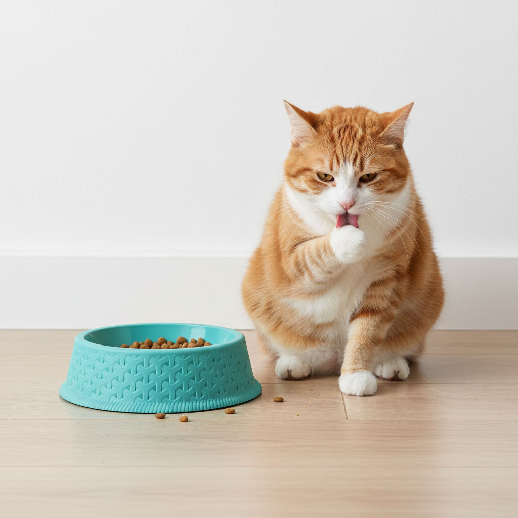 Dog & Cat Bowl, 7-Inch Non-Slip Pet Feeding Bowl, Set of 2