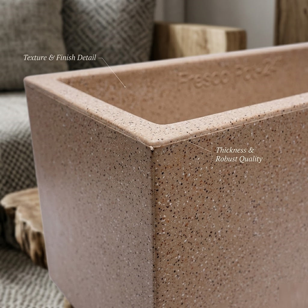 The Ultimate Blend of Modern Design and Raw Nature: Jaguar France 30" Planters