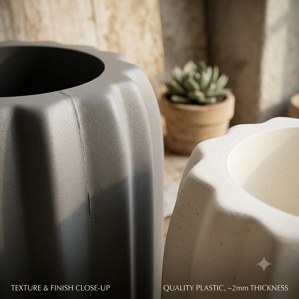 Cactus Shape Vase for Table Décor 5 Inch Set Of 4