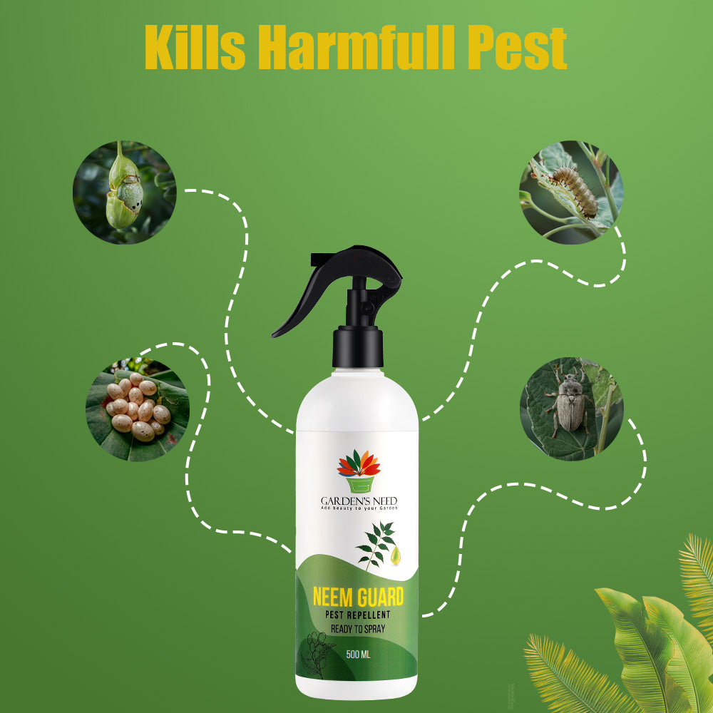 GardensNeed Neem Guard Plant Protector Spray – Ready to Use, 500ml