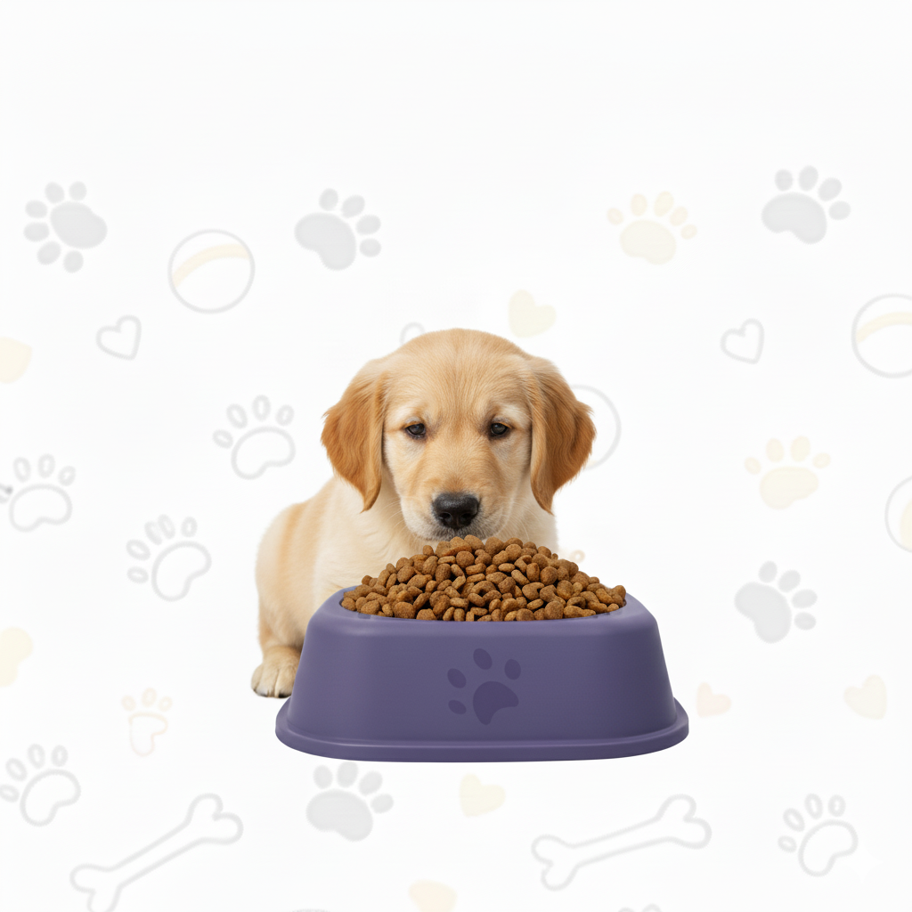 Square Pet Bowl Set – 7 Inch, Pack of 2