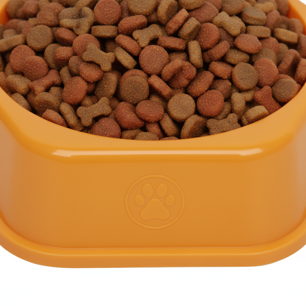 9-Inch Anti-Slip Octagonal Cat & Dog Bowl – Teal Blue