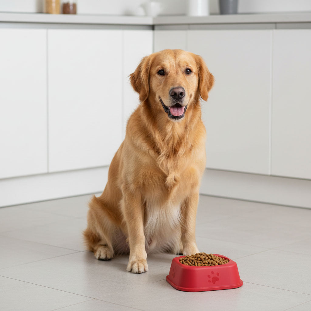 Square Pet Bowl Set – 7 Inch, Pack of 2