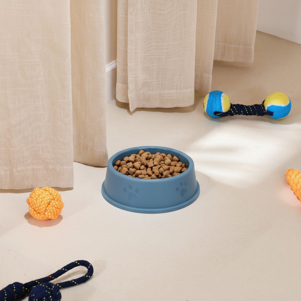 Elevated Dog & Cat Bowl, 7.5 Inch Raised Pet Bowl Set 2