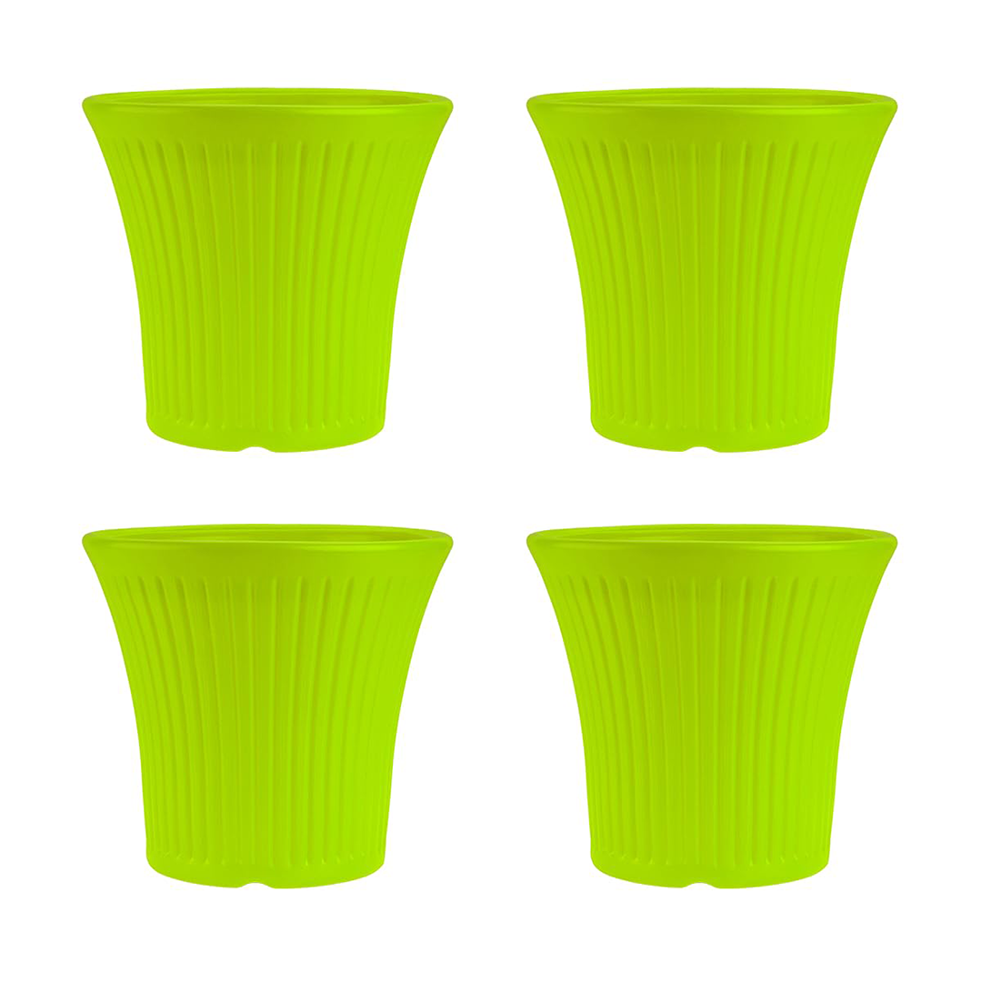 12 Inch Tancy Round Flower Pots  Set of 4