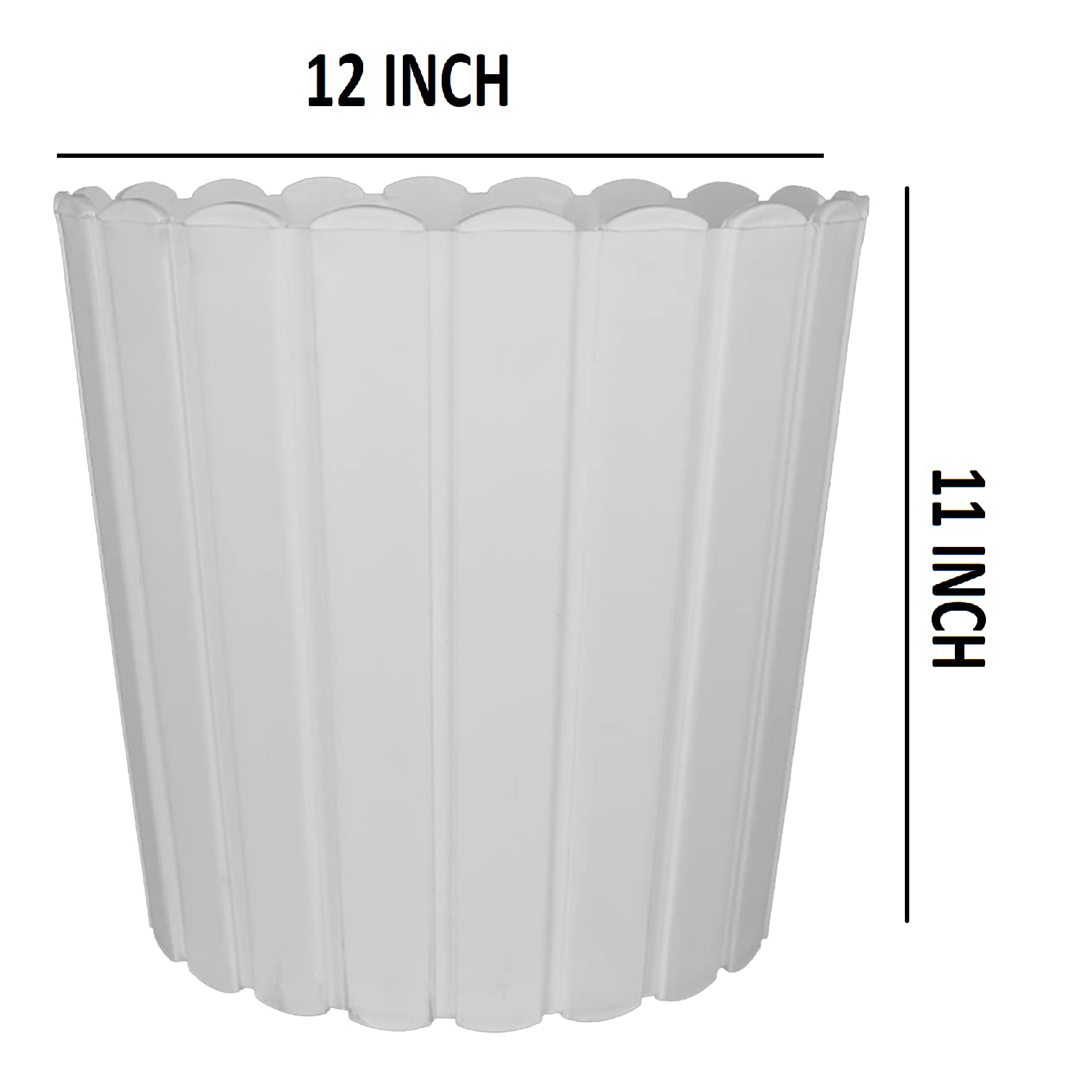 12 Inch Thai Planters Lightweight & UV Resistant (Set of 2)