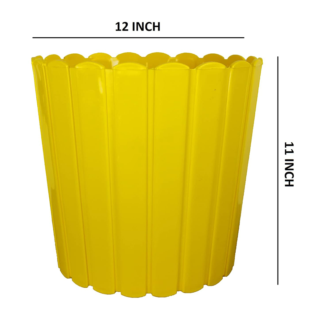 12 Inch Thai Planters Lightweight & UV Resistant (Set of 2)