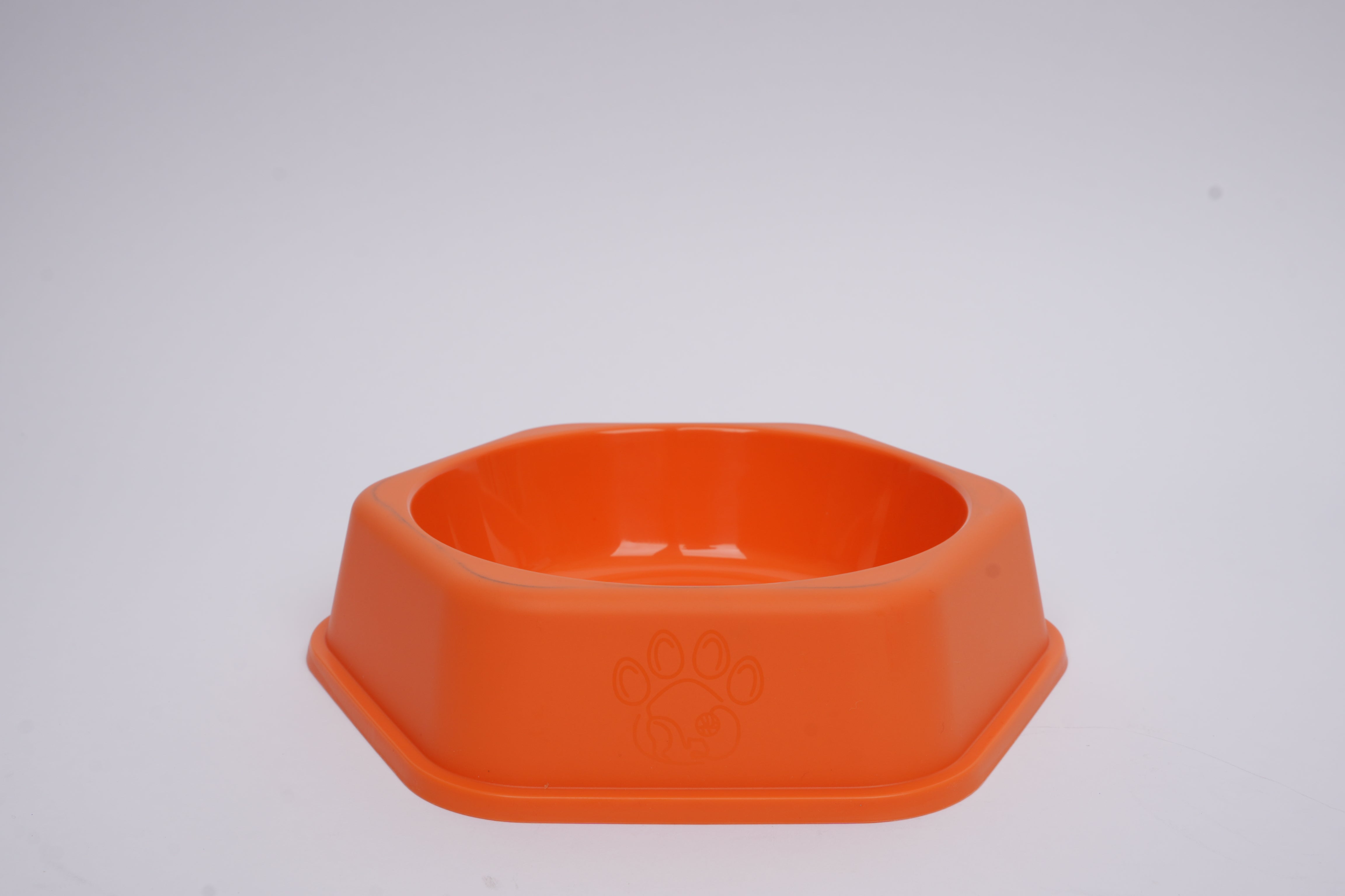 9-Inch Anti-Slip Octagonal Cat & Dog Bowl – Teal Blue