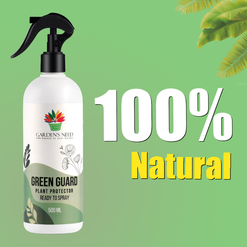 Garden's Need Green Guard Plant Protector Spray - Ready to Use, 500ml