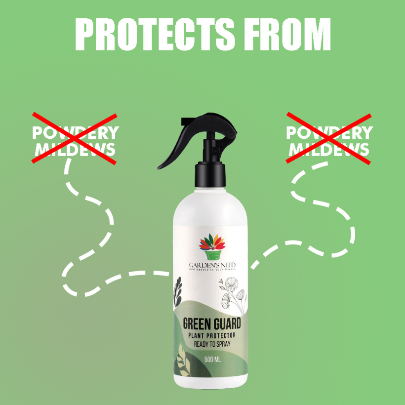 Garden's Need Green Guard Plant Protector Spray - Ready to Use, 500ml