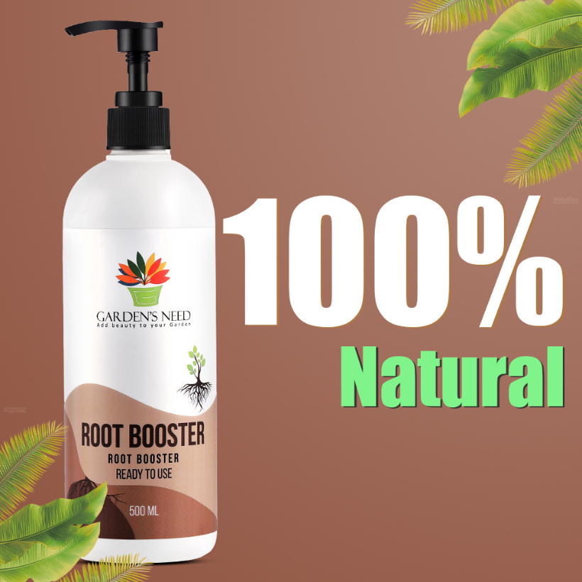GARDEN'S NEED Root Booster - Ready to Use Root Growth Stimulant Solution, 500ML