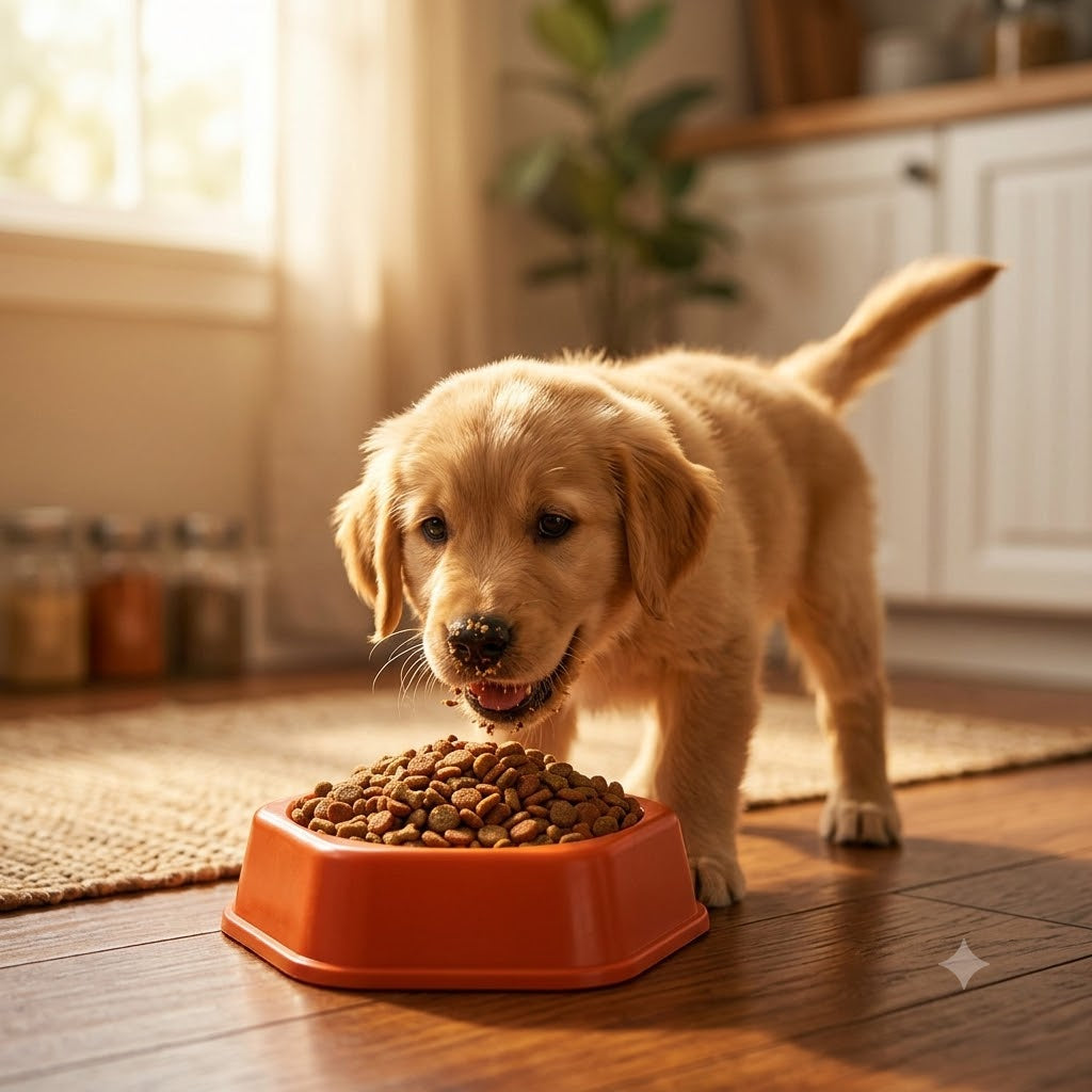 Pet Feeding Bowl – Anti-Slip Octagonal Base, 6.5 Inch (Set of 2)