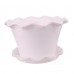 NEW ORCHID POT-14''(350)(WHITE)