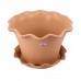 NEW ORCHID POT-14''(350)(ORANGE)