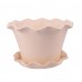 ORCHID POT 10''(250) CREAM