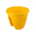 SMALL REEVA RAILING POT (YELLOW)