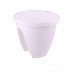 SMALL REEVA RAILING POT (WHITE)